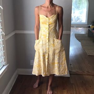 Reformation bamboo dress size 0. Used once.